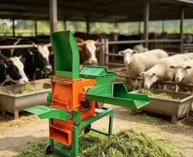 Agricultural machinery Carbon Steel Chaff Cutter Multi Function small grass shredder thumbnail 2