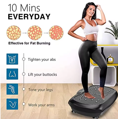 Vibration Platform Workout Machine for Weight Loss Home Fitness